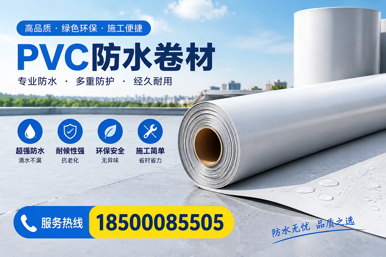 选用PVC防水卷材时需要避开的常见误区,特别是在陵水